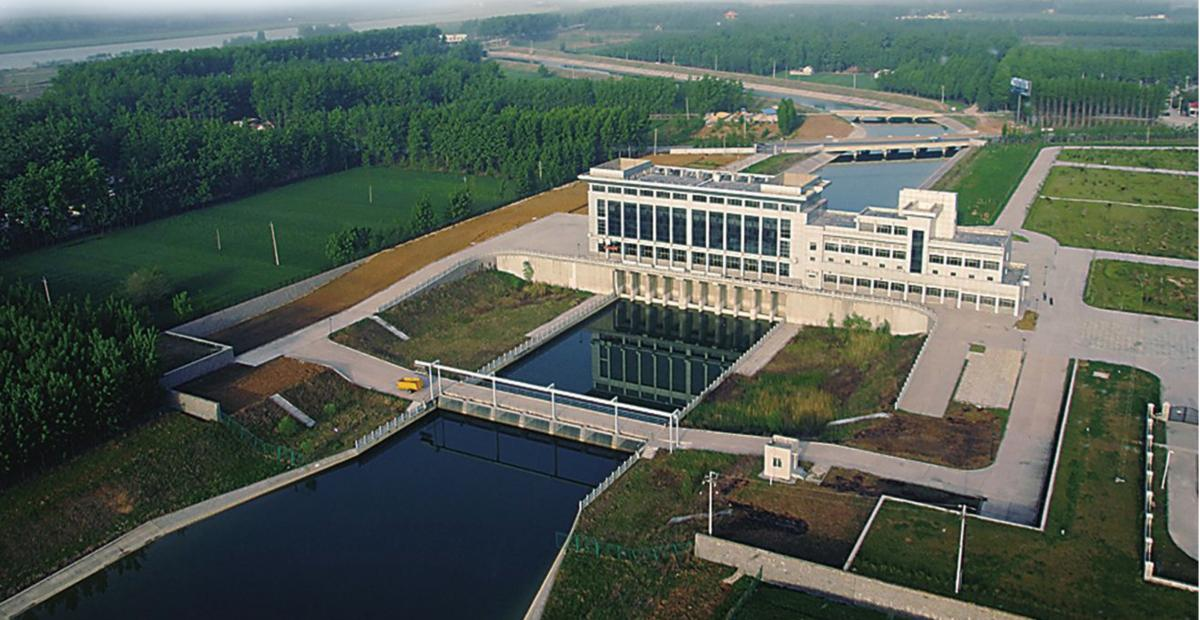 南水北調(diào)東線一期萬年閘泵站樞紐